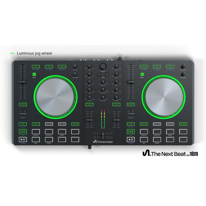 The Next Beat by Tiesto DJ Controller System Wayfair The Next Beat by Tiesto DJ Controller System Wayfair